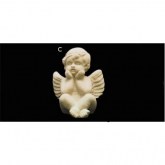 Kamenná náhrobní dekorace - sošky andílků